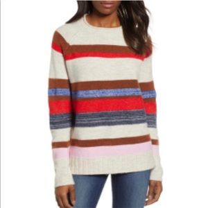 Nordstrom Calson Oversized Striped Sweater
